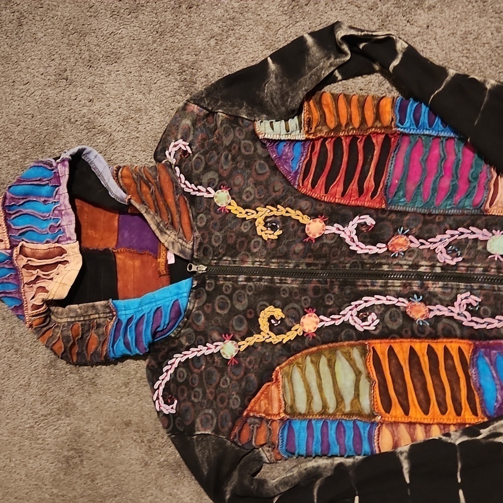 Windhorse Multicolor Patchwork Women's Jacket - image 2
